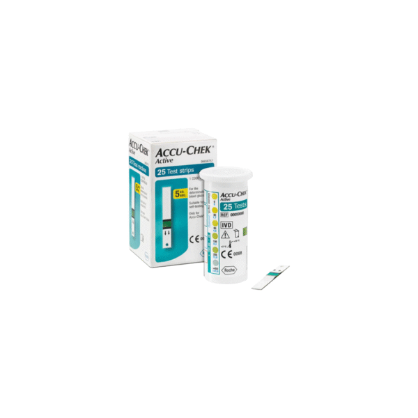 Accu-Chek Active Test Strips – 25 Pack