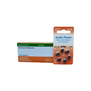 Audio Power Hearing Aid Battery A-13