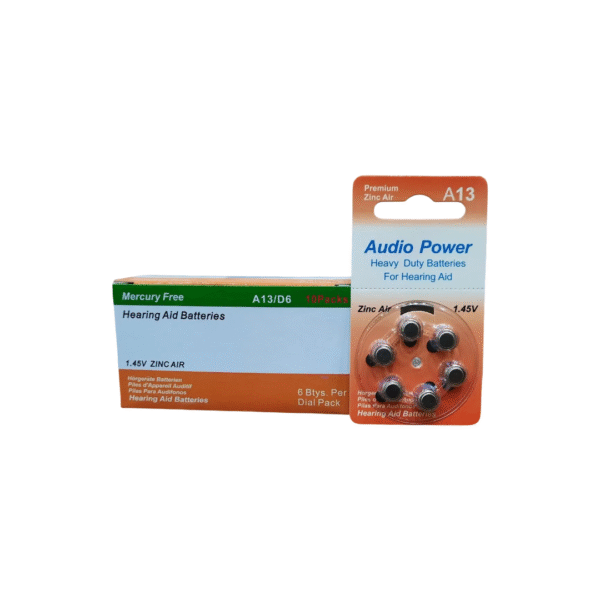 Audio Power Hearing Aid Battery A-13