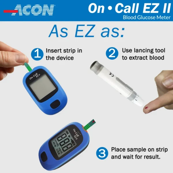 Glucometer On Call EZ II