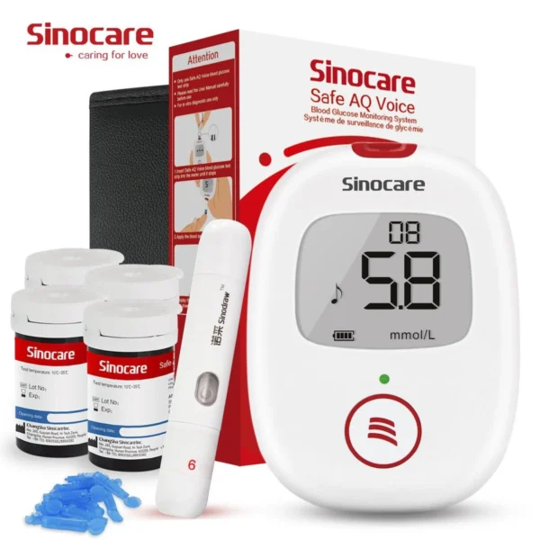 Glucometer Sinocare Safe AQ Voice