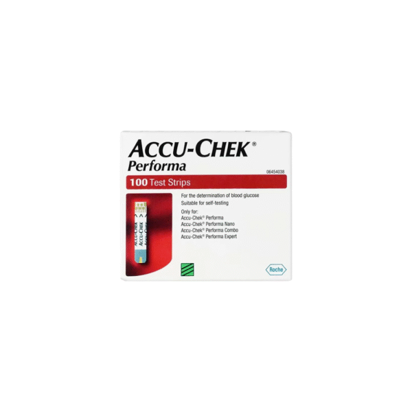 Accu-Chek Performa Test Strips – Pack of 100 (2×50)